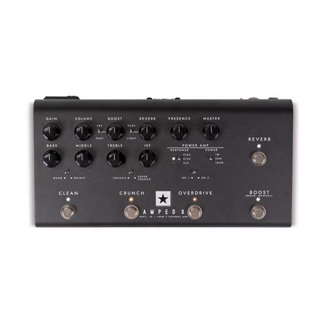 Blackstar Amped 3 100W 3 Channel Amp Pedal | Gear4music