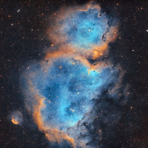 The Soul Nebula is 7,500 light years from Earth. I captured it with 15 ...