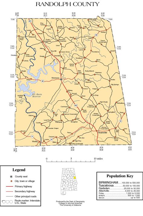 Maps of Randolph County