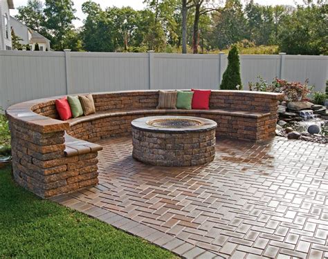 Paver Patio Fire Pit Designs | Fire Pit Design Ideas