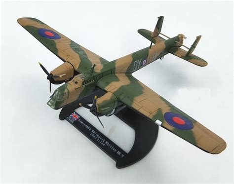 1:144 World War II British Whitney Mk.V heavy bomber Alloy aircraft ...