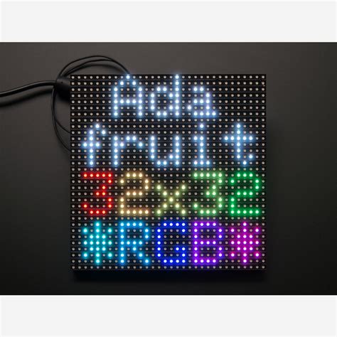 32x32 RGB LED Matrix Panel - 6mm pitch Australia - Little Bird