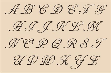 13 Fancy Cursive Letter Font Images - Fancy Cursive Tattoo Writing ...