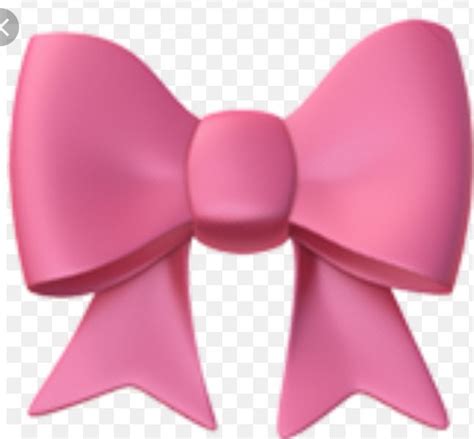 Pink Bow Silhouette