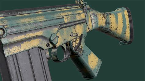 FN FAL / Rhodesian R1 — polycount