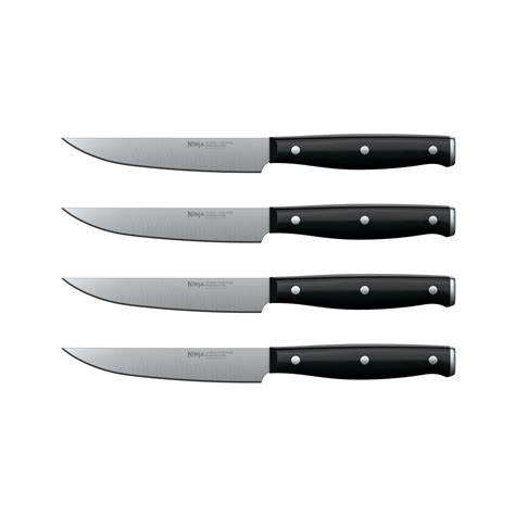 Ninja Foodi Never Dull Essential 4-Piece Steak Knife Set, K12004 ...