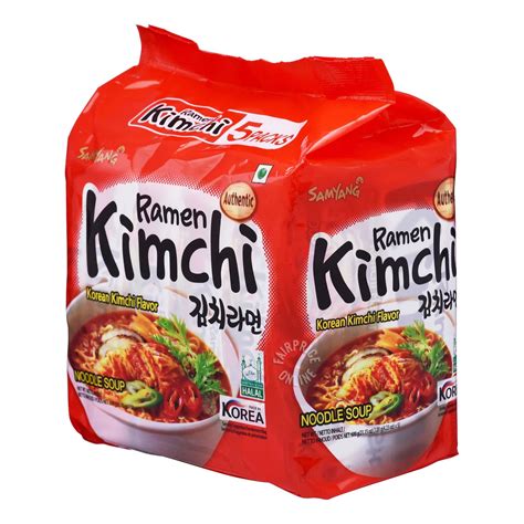 Samyang kimchi Ramen Pack of 5 – ANAAN