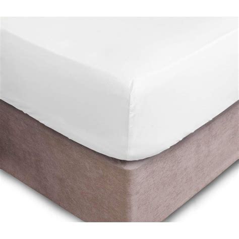 Polycotton Fitted sheet – White – Snoozshop