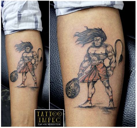 Top more than 80 bajrang bali hanuman tattoo - in.coedo.com.vn