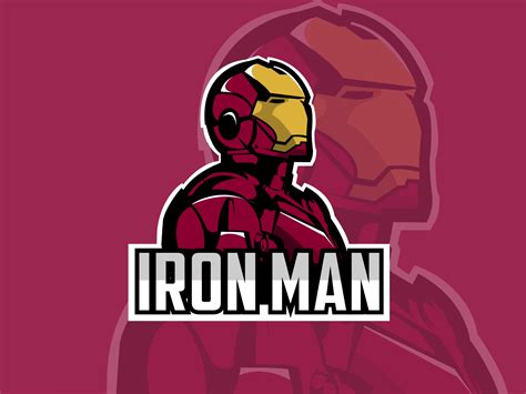 Iron Man logo concept by Kovács Evelin on Dribbble