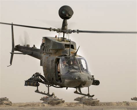 The Bell OH-58 Kiowa is a family of single-engine, single-rotor ...