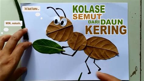 Lem Untuk Kolase Daun Kering