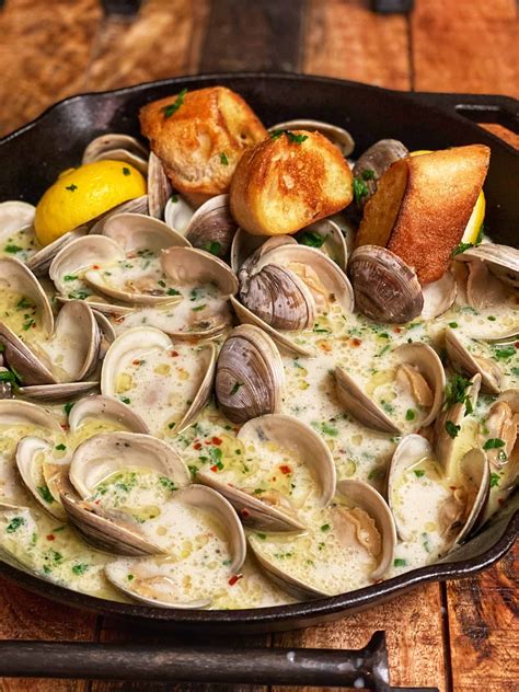 BUTTER GARLIC STEAMED CLAMS | APPETIZER | FRESH FOOD