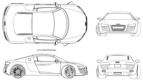 R8 Blueprints | Araba