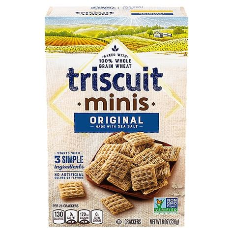 Triscuit Original Flavor, Minis Crackers