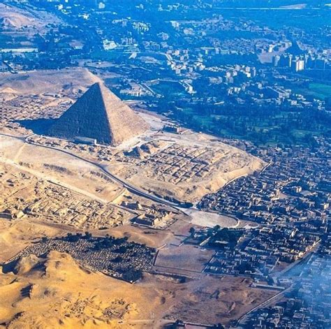 Where the ancient pyramids meet the city of Cairo - Awesome | Great ...