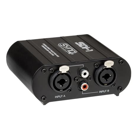 SynQ SDI-1 stereo DI-box kopen? | Goedkope | Promo | DI Box