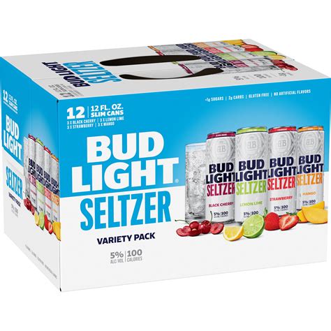 Bud Light Seltzer Variety Pack 12 Pack 12 fl. oz. Cans - Walmart.com