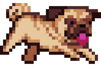 Super Happy Pixel Dungeon - Pug. That is all.