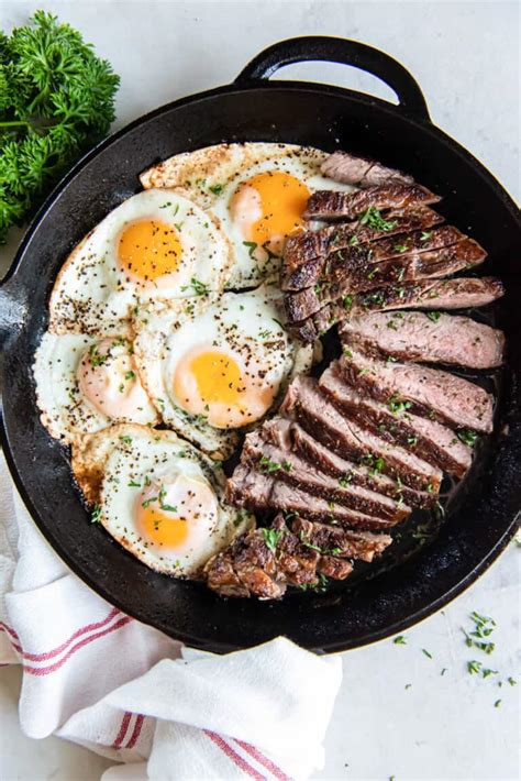 Steak and Eggs Recipe - The Cookie Rookie®