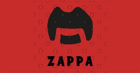 Frank Zappa Moustache - Frank Zappa - T-Shirt | TeePublic