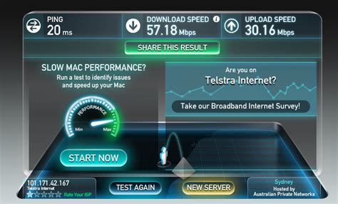 Speedtest.net in Forster over Telstra 4GX - jxeeno™ blog.