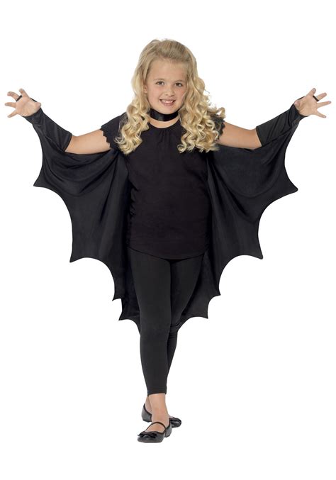 Child Black Bat Wings | Halloween fancy dress, Halloween costumes for ...