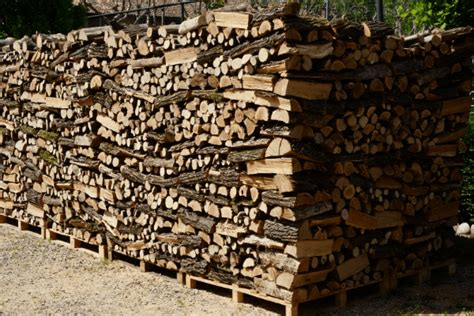 Stacking Firewood On Pallets - Wood Stacking Techniques