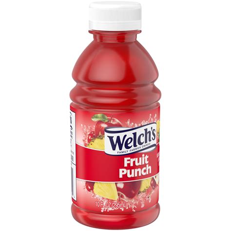 Welch's® Fruit Punch Juice Drink 10 fl. oz. Plastic Bottle | La Comprita