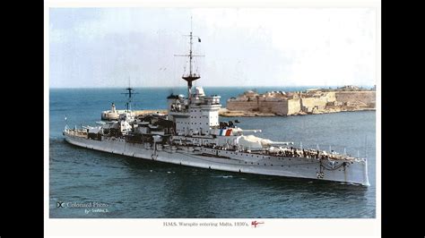 General History: HMS Warspite - The Grand Old Lady - YouTube