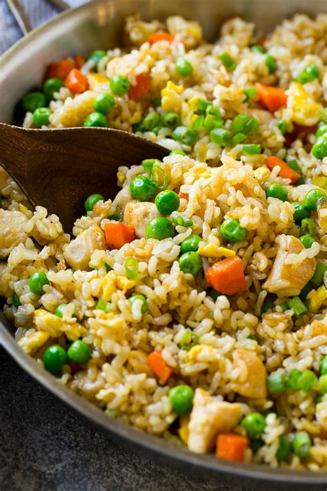 Chicken Fried Rice - Takeout classic friedd rice made healthier