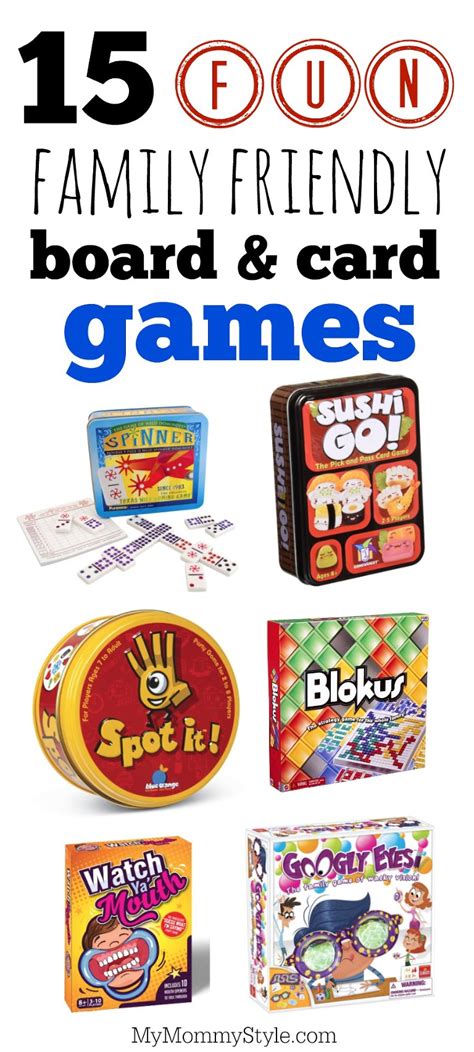 Fun board and card games for the whole family - My Mommy Style