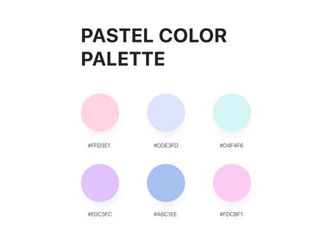 Pastel colors by Helen Fahradyan on Dribbble