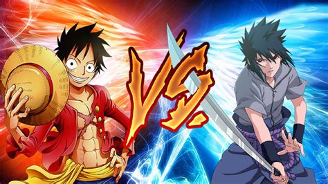 Luffy VS Sasuke - YouTube