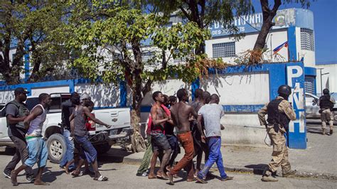 At Least 25 Dead After Prison Break In Haitian Capital : NPR