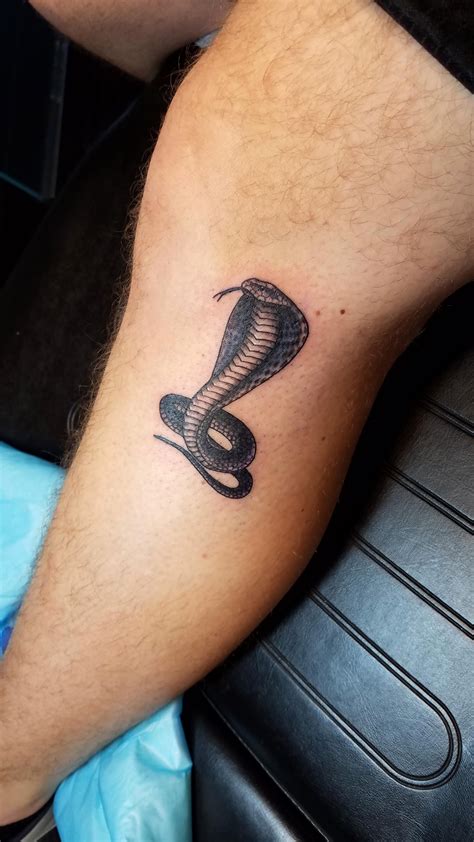 Cobra tattoo done by Meredith Bertschin, at Tattooed Heart Studios in ...