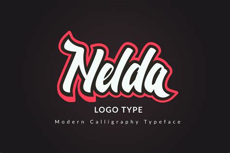 Nelda Typeface (1402) | Logo | Font Bundles