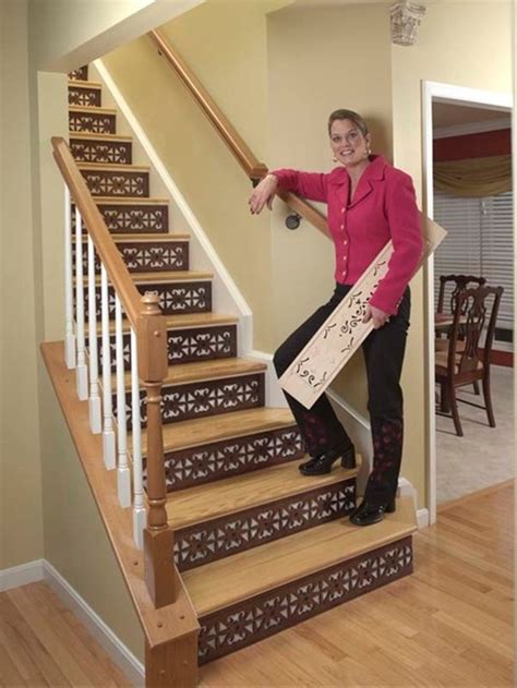 15 Creative Ideas To Decorate Your Stair Risers | Postris | Stair decor ...