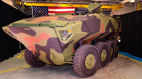 US Marine Corps receives first Amphibious Combat Vehicle I.I prototype