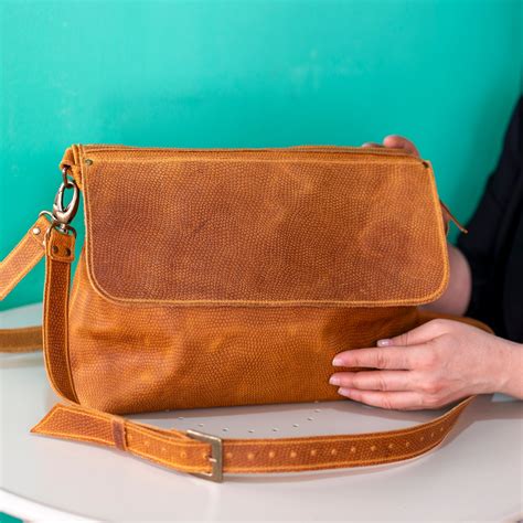 Brown Leather bag for women Leather crossbody bag Top | Etsy