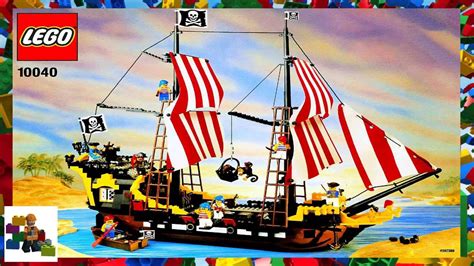 LEGO instructions - Pirates - 10040 - Black Seas Barracuda - YouTube