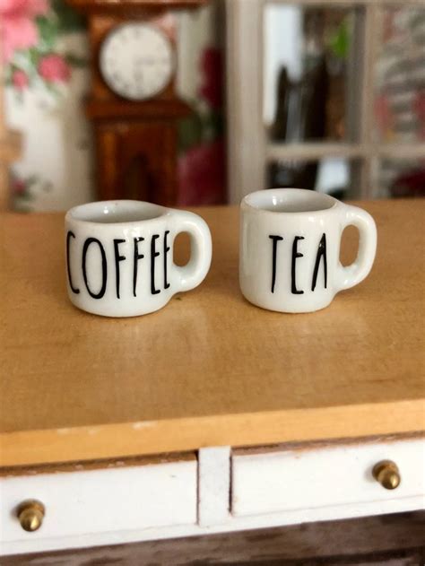 Miniature Mugs/ Miniature Coffee Mug/ Miniature Tea Mug/ - Etsy