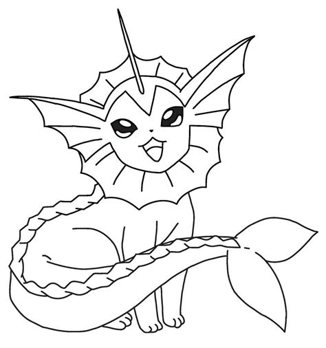 Vaporeon Eevee Evoluciones De Pokemon Dibujos Para Colorear Y Porn ...