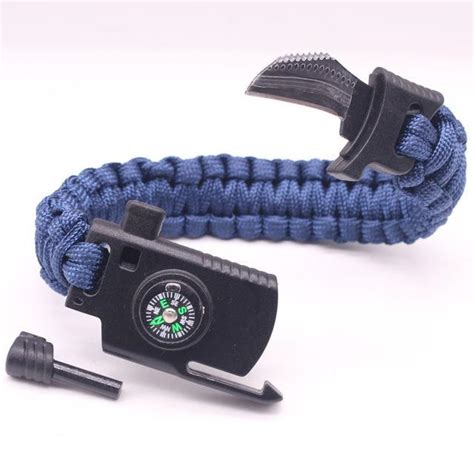 Outdoor Survival Bracelet | Compass | Whistle | Knife – Balma Home