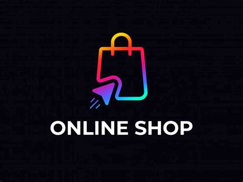 Online shopping logo design by Ahmad Abbas on Dribbble