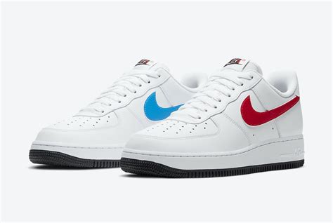 Nike Air Force 1 Low University Red Photo Blue CT2816-100 Release Date ...