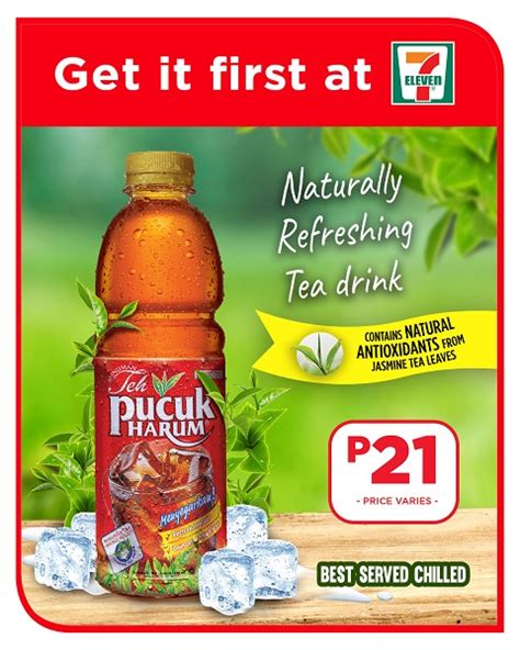 Teh Pucuk Harum launches in 7-Eleven Philippines - Mini Me Insights