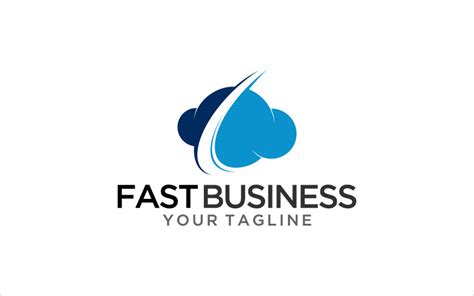 Fast Business Vector Logo #166474 - TemplateMonster