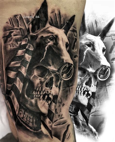 Annubis Skull | Tatuaje de egipto, Tatuaje egipcio, Tatuaje de pecho