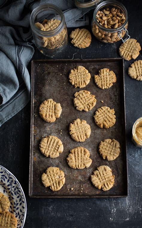 The best cashew nut butter cookies recipe | Drizzle and Dip